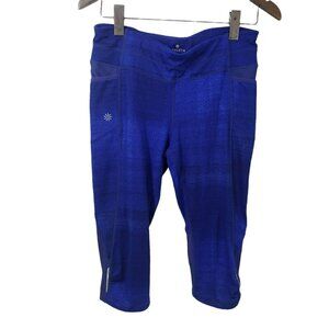 Athleta‎ Cropped Capri Leggings Women's Size M Deep Purple
